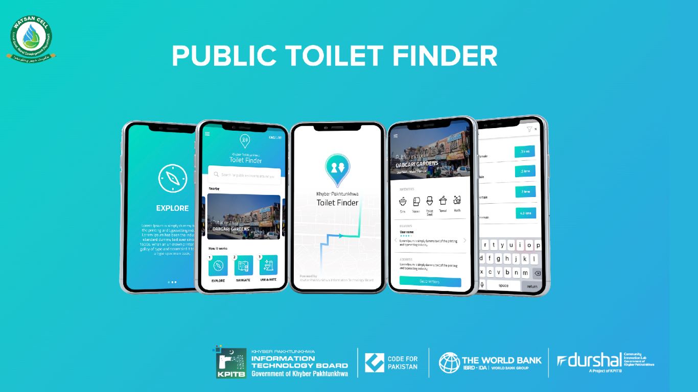Public Toilet Finder Code for Pakistan